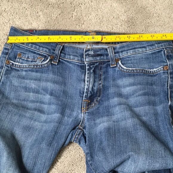 7 for all mankind faded jeans. EUC - Picture 14 of 16